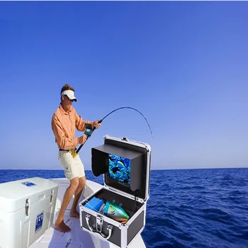 

50M cable Lens Infrared Light Fish Finder Underwater camera Ice Sea Fishing Camera 7''Screen Monitor Fishing Camera