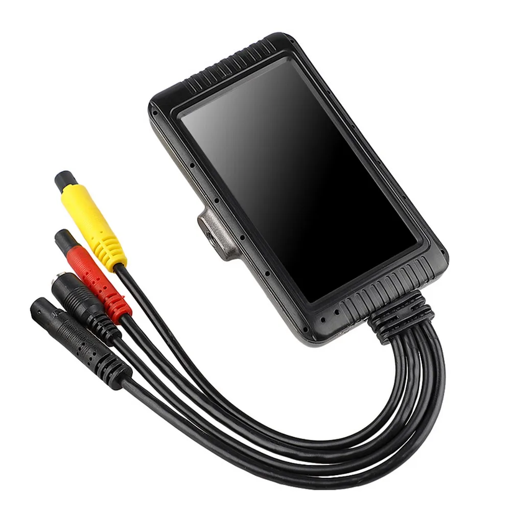 3.0 Inch Waterproof Motorcycle Camera Split Screen Display Dual Lens DVR Dash Camera LCD Display Mo - 4000077543033