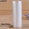 Precio Especial ATWFS-Bolsa de vacío de 1500cm, sellador de vacío de cocina, bolsas para ahorrar alimentos, bolsa de almacenamiento de larga duración fresca de 1500cm * 15/20/25/28cm ABWKyZMx