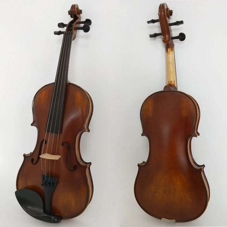 

Solid wood handmade violin 4/4 Spruce Korean style Retro matte violino Professional Examination Stringed Instruments violin case