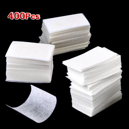 

YOST 400pcs Cotton Soft for Nail Polish Arcylic UV Gel Remover Removal Wipes Pads Cotton Pad