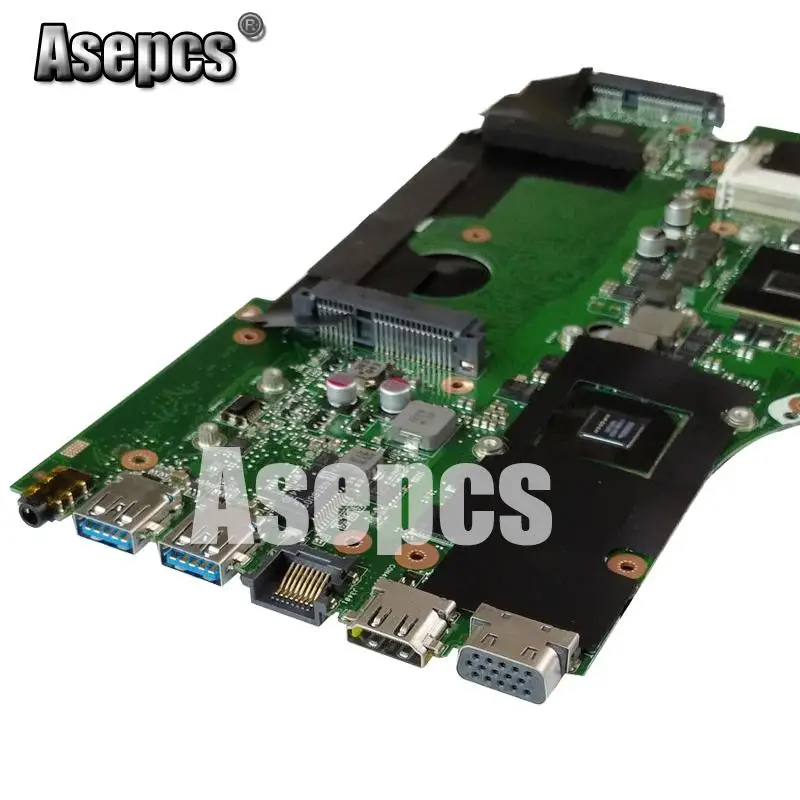Asepcs X750JB GT840M/2 GB-I5-4200HQ материнская плата для ноутбука ASUS X750J k750J A750J X750JN X750JB