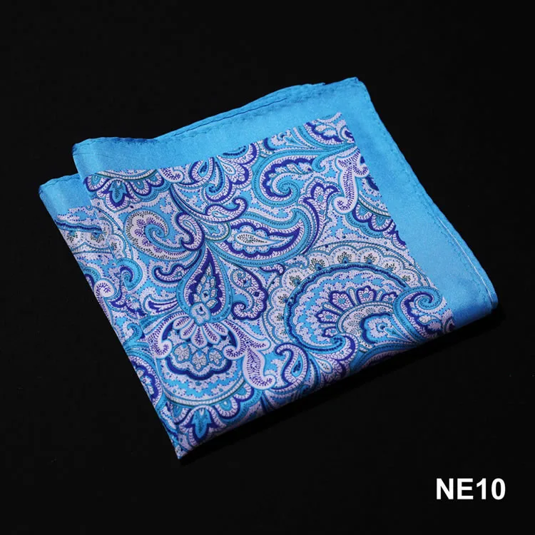 NE10 HN08B Blue Navy Paisley