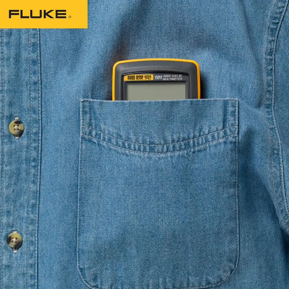 Fluke 101 Mini Digital Multimeter auto range for