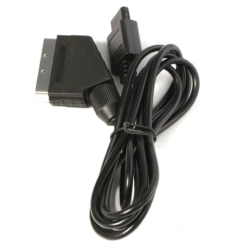 5 шт. много a/v ТВ видео игры кабель scart кабель Для Nintendo SNES для GameCube и N64 консоли совместимость с NTSC