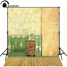 150 215cm 5ft 7ft photography backdrops vestido inverno Nostalgic retro style wall wood floor
