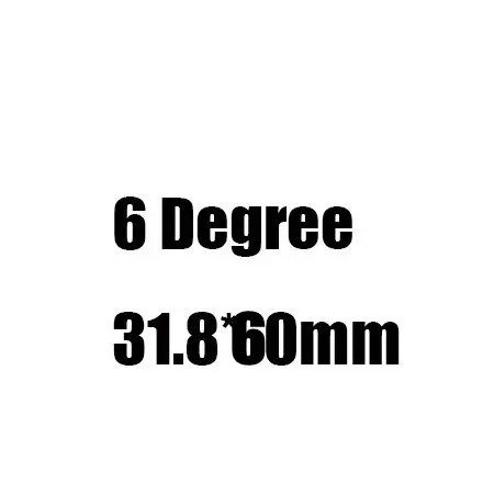 6 Degree 60mm TOSEEK Алюминий сплав велосипедный вынос руля 31,8 дорожный руль MTB рулевой велосипедный вынос, горного велосипеда, Запчасти 60/70/80/90/100/110/120 мм - Цвет: 6 Degree 60mm