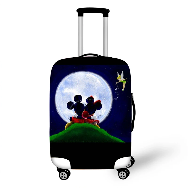 Luggage Protective Cover Case For Elastic 18-32 Inch Suitcase Protective Cover Cases Covers Xl Travel Accessories Mickey Minnie - Цвет: C