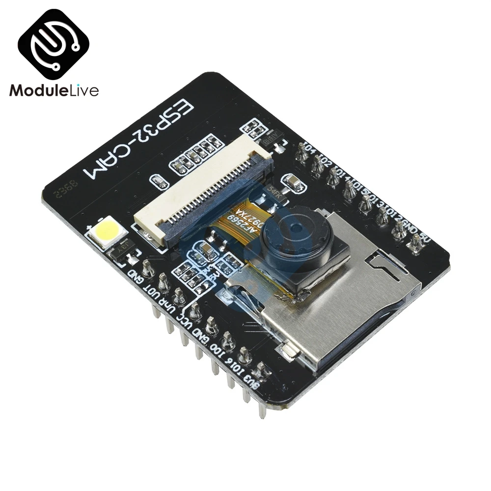 OV2640 DC 5 В двухъядерный 32 бит ESP32-CAM Wifi беспроводной Bluetooth ESP32 модуль камеры макетная плата WiFi 2MP TF карта процессор OV7670