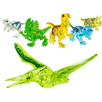 

Jurassic Dinosaur world Figures Tyrannosaurs Rex Building Blocks Compatible With Sermoido Dinosaur Toys