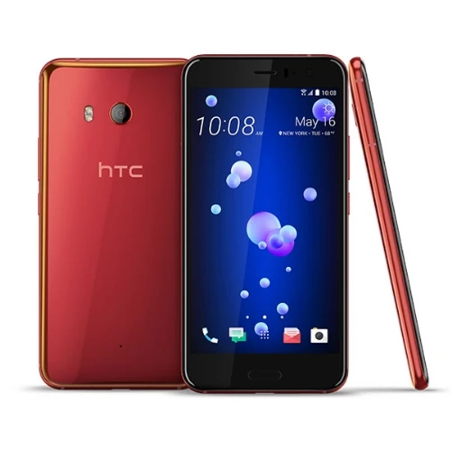 Разблокированный htc U11 Восьмиядерный 5,5 дюймов LTE 4 ГБ ОЗУ 64 Гб ПЗУ 1080P 16,0 Мп камера Snapdragon 835 IP67 мобильный телефон с двумя sim-картами - Цвет: Красный