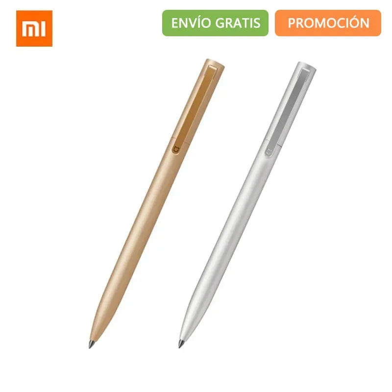 

Original Xiaomi Mijia Metal Pen Lnk signature 0.5mm Metal Sign MI Pens Signing Pens Smooth Switzerland Refill MiKuni Japan Ink
