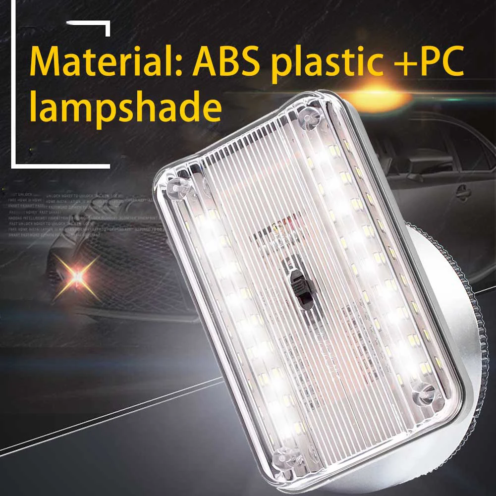12 V 36 светодиодный Лампа для крыши автомобиля Универсальный багажная лампа ультра тонкий Водопроницаемый; с высокой яркостью салон