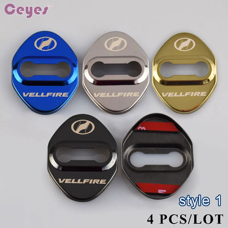 Car door lock cover car interior accessories car exterior accessories for Toyota Vellfire Corolla 2008