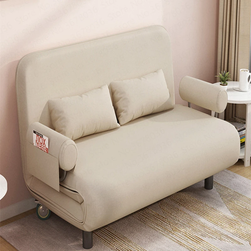  Sofa Bed Dual-use Living Room Multi-function Foldable Single Bed Economy Small Apartment Bedroom Sm