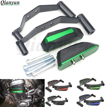 

Z900 Motorcycle CNC Parts For Kawasaki Z900 2017 2018 Engine Cover Crash Pads Frame Protector Slider Stator guard