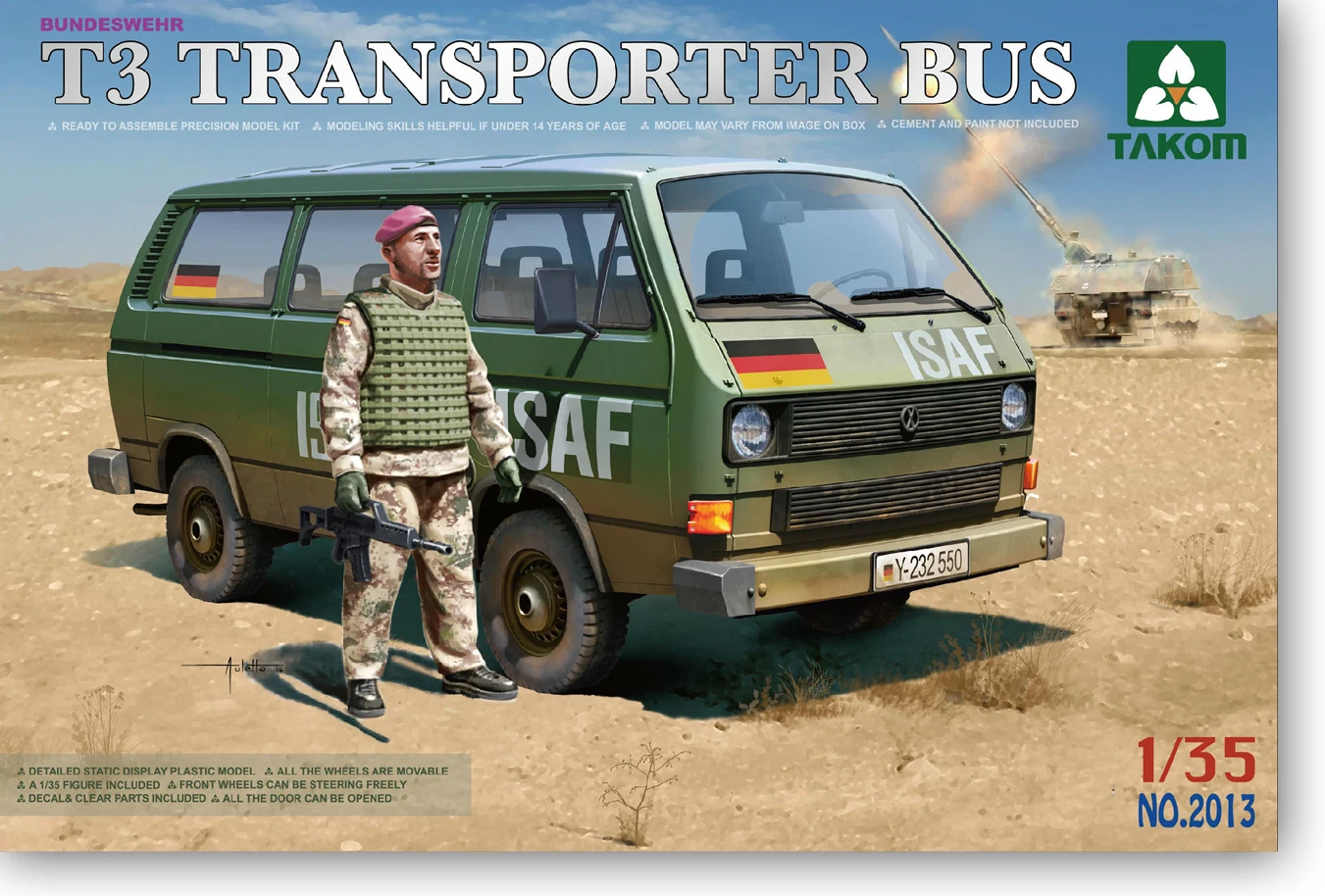 

1/35 German T3 Transport Van 2013