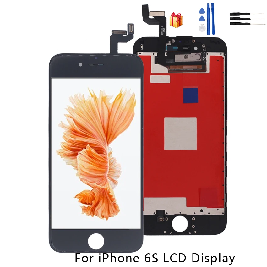 

For iPhone 6S LCD Display Touch Screen Digitizer Replacement Parts For iPhone 6S LCD Display Screen Phone Parts Free Free Tools