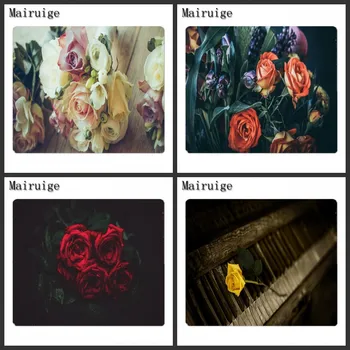 

Mairuige Small Size 25x20cm Gaming Mousepad beautiful flowers roseTablets Mats As A Spare Part Soft Rubber Wear Matsa Diy
