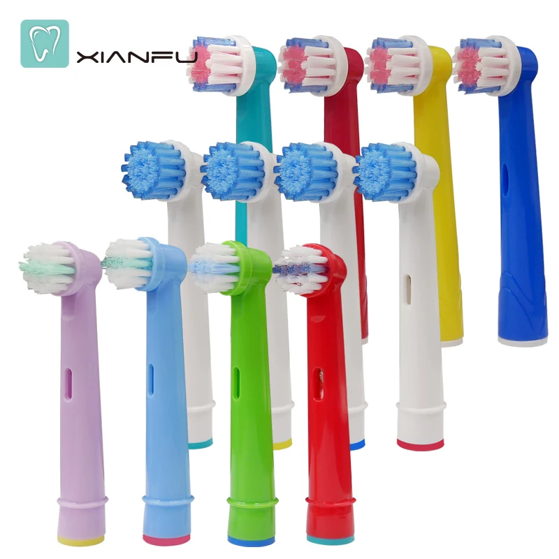 

12pcs electric toothbrush Replacement Brush Heads For Braun Oral B Soft Bristle,Vitality Dual Clean/Professional Care SmartSerie