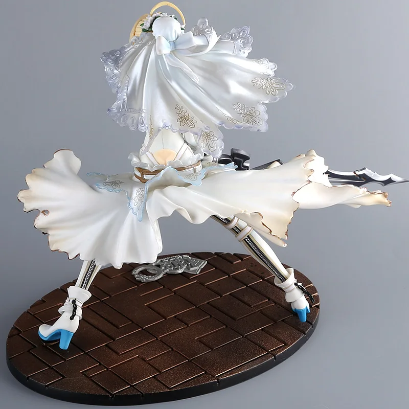 23 см аниме Fate/stay Night GSC EXTRA CCC белое платье сабля невеста фигурка Модель Коллекция Fate Night Girl фигурка кукла Новинка