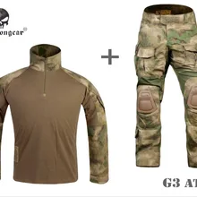 Страйкбол BDU Gen3 Боевая форма EMERSON тактическая рубашка и брюки наколенники ATFG EM8576 EM9351ATFG