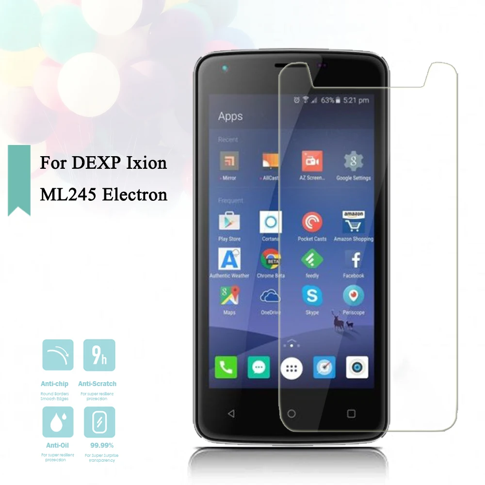 2.5D 0 26 мм ультра тонкий закаленное Стекло для DEXP Ixion ML245 электронного Экран