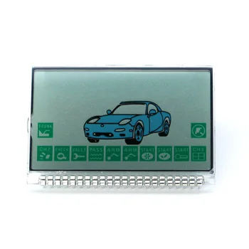 

free shipping russian version EZ-BETA lcd display for Jaguar EZ-BETA lcd remote two way car alarm system