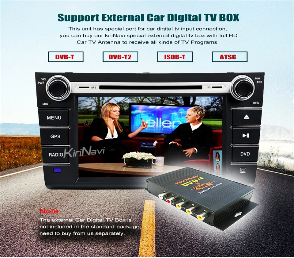 Clearance KiriNavi Octa core 4G LET android 7 car audio for Suzuki Swift dvd player with gps support 4K Video 4G 11