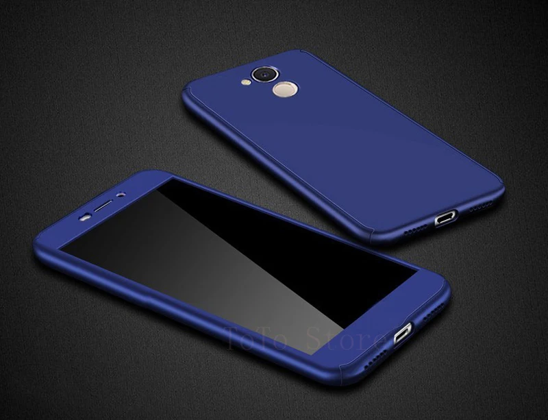 360 Full Body Coverage Phone Case For Huawei Honor 6C Pro Phone Cover Coque Shockproo (6)