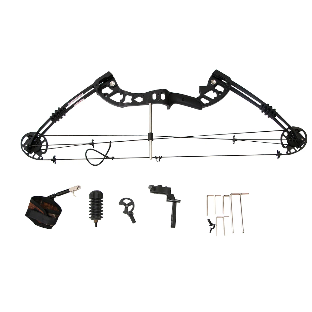 high quality 30 60 lbs adjustable compound bow with complete