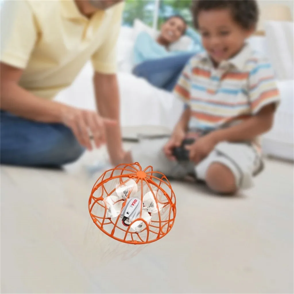 

IDEA2 Mini 2.4G 4 Axis Gyro Quadcopter In Cage For Kids Beginners RC Drones