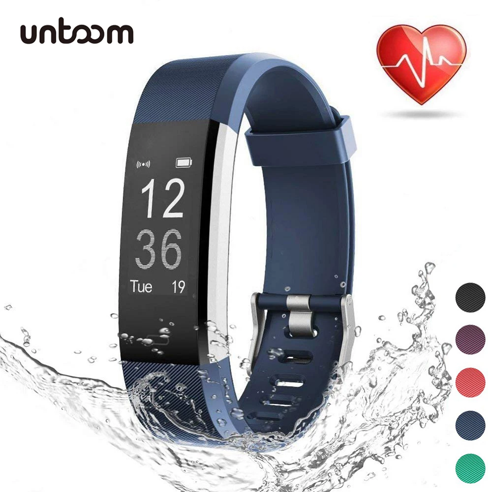 

Fitness Tracker Smart Sport Watch Activity Tracker Bracelet Blood Pressure Heart Rate Monitor for iOS Android IP68 Smartwatch