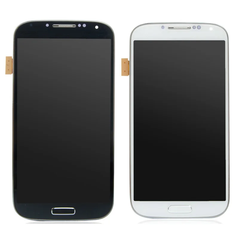 

High Quality 1pc New  For Samsung Galaxy S4 i9500 LCD Display Digitizer Touch Screen With Frame Assembly BA201 T45