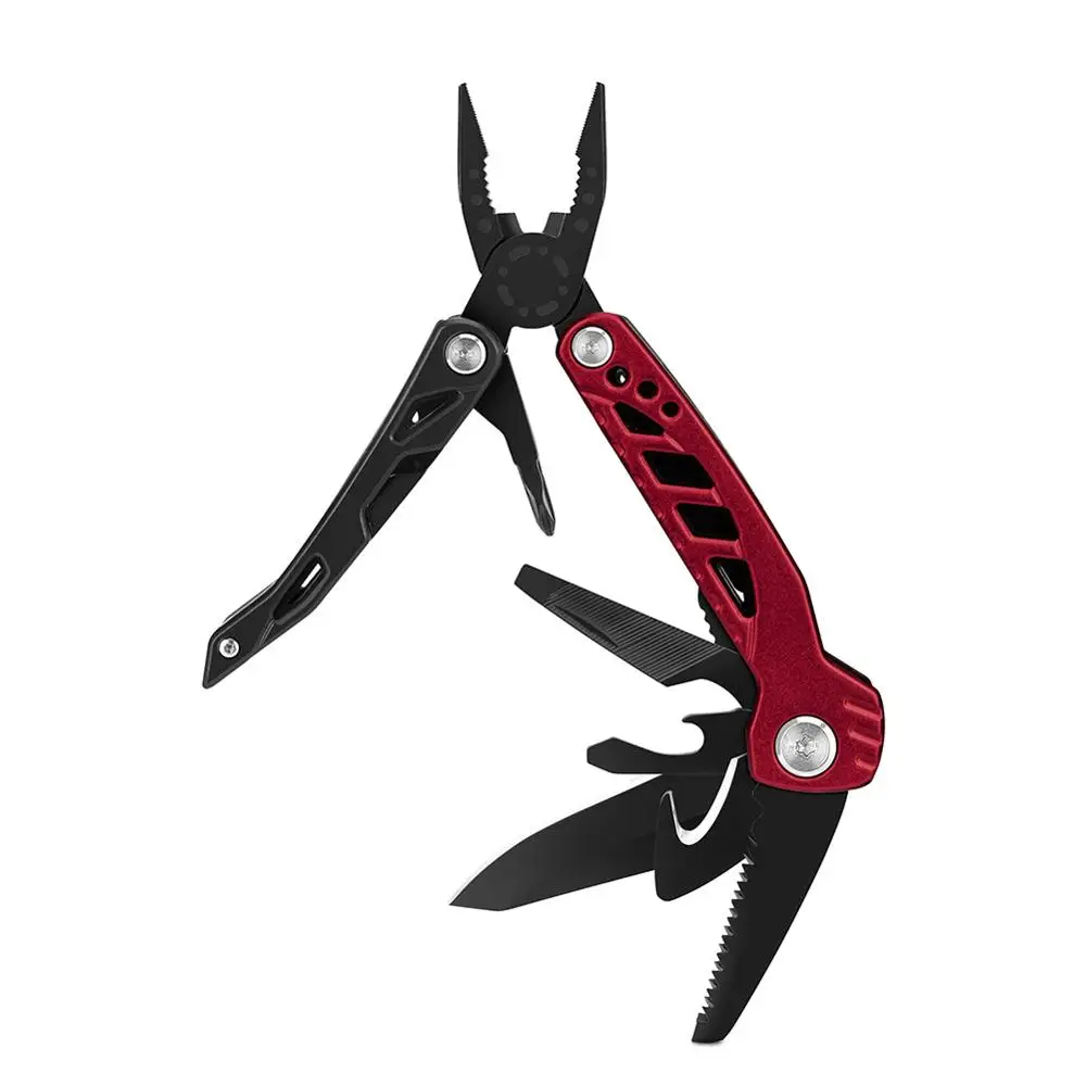 Multitool Pliers, Multi-Purpose Folding Knives Keychain Pliers for Outdoor Survival Camping Hiking Emergency Hand Tool