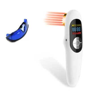 

Lastek cold laser physiotherapy back pain equipment knee arthritis treatment device with goggles for home use