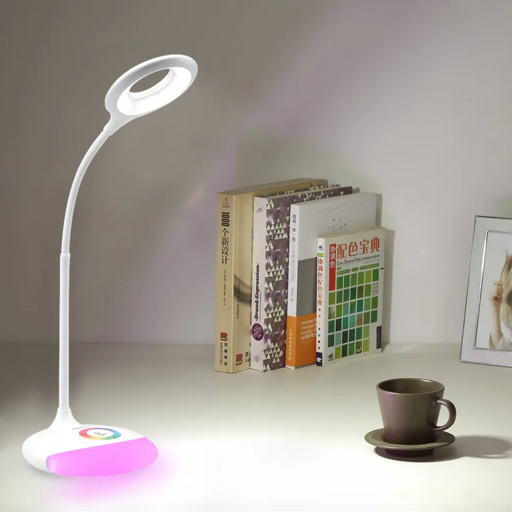 Buy Excelvan Desk Lamp USB Adjustable Touch Sensor LED