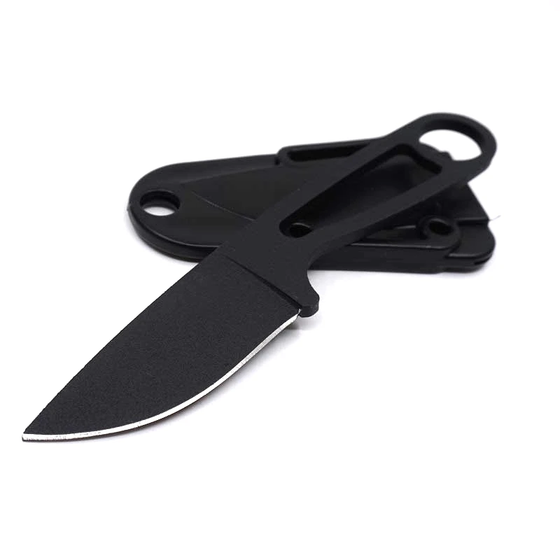 Tactical Fixed Blade Hunting Knife Small Straight Knife Portable