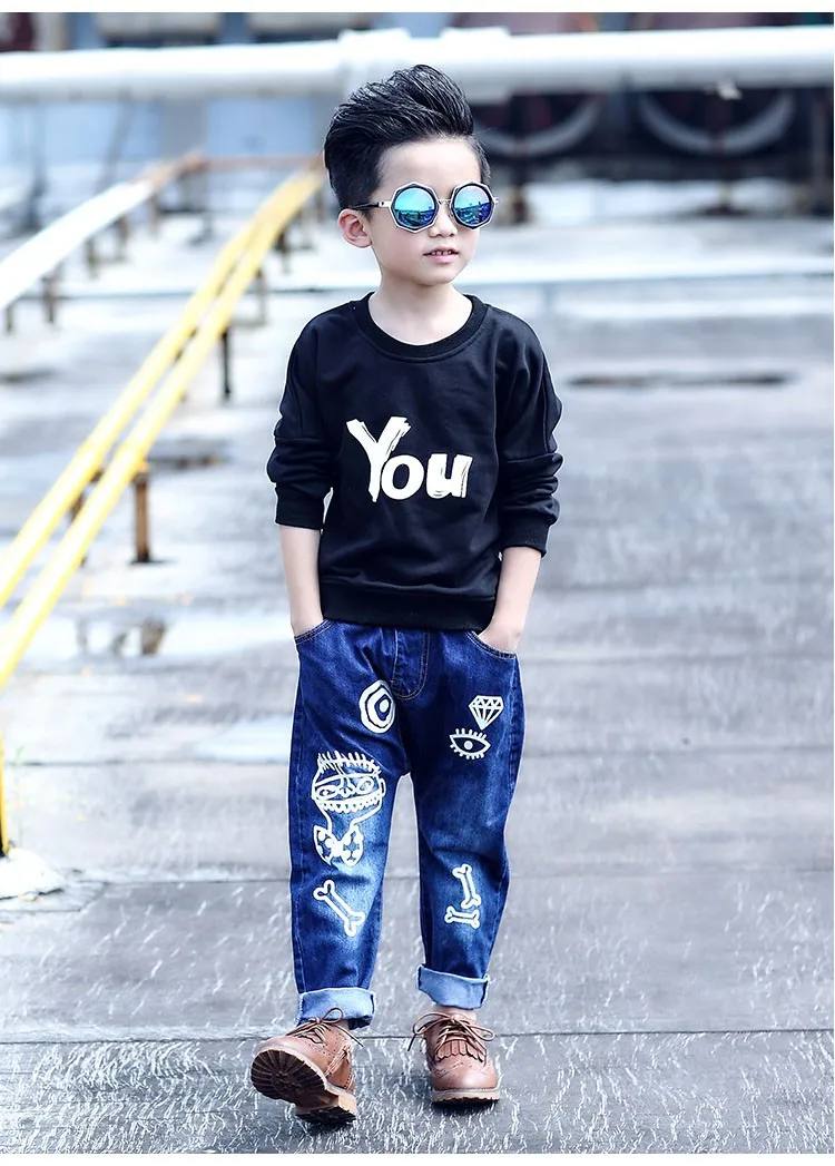 high quality fashion 2017 children jeans for boys kids scrawl pattern denim pants clothing children baby little big boy jeans clothes 6 7 8 9 10 11 12 13 14 15 16 years old (19)