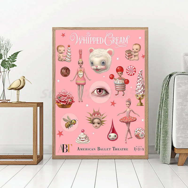 

Mark Ryden Whipped Cream Wall Art Canvas Poster And Print Canvas Painting Decorative Picture For Office Living Room Home Decor