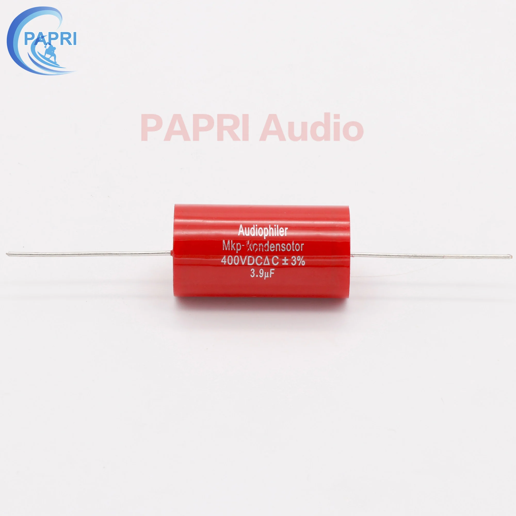 PAPRI 3,9 мкФ 400VDC Осевая MKP DIY уровня звука конденсатор для Hi-Fi трубочные гитарные усилители 1 шт./лот