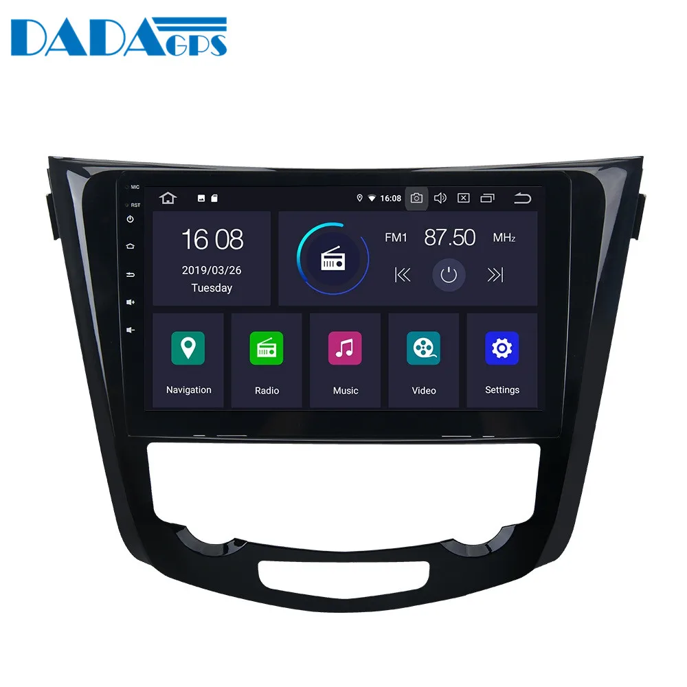 Clearance 10.2"Android 9.0 4+32 GB Car Multimedia Radio player No dvd player For Nissan X-trail/Qashqai 2013-2019 GPS map Navigation px5 3