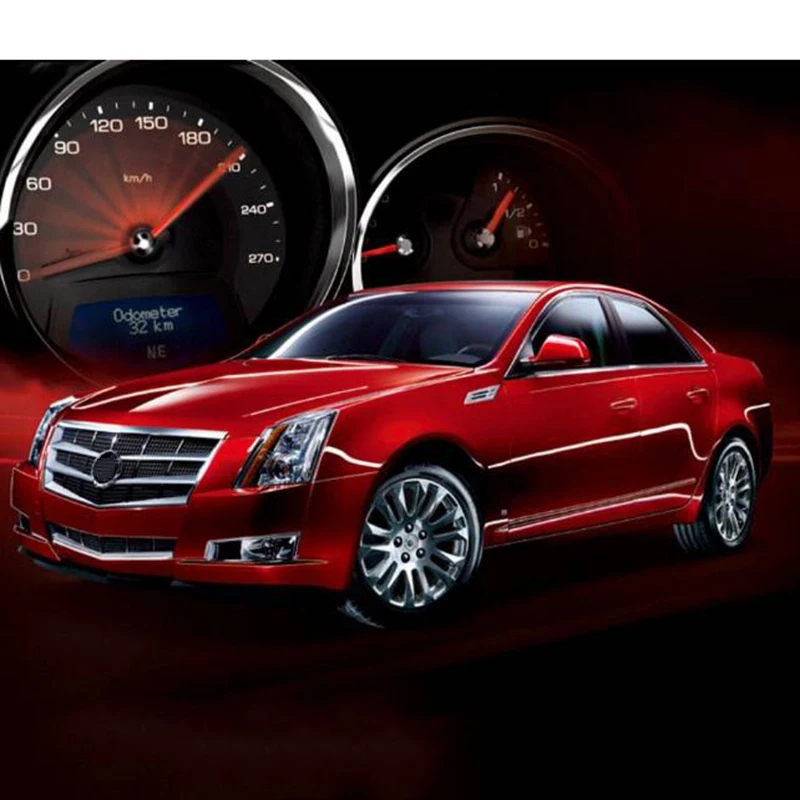 

Handwriting Font Letters ABS Emblem Car Styling Trunk Logo Badge Sticker for Cadillac XTS CTS ATS CT6 17*3cm Original Quality