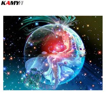 

Zodiac Scorpio 5D DIY Diamond painting Cross stitch Full Square Diamond embroidery full Round Diamond mosaic Home decor (2) DD