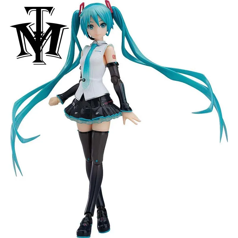 

Hot Anime Vocaloid Hatsune Miku V4X Figma 394 PVC Action Figure Collectible Model Kids Toys for children Doll 14CM Original box