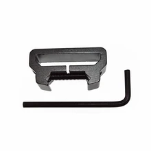 Охотничий Тактический Страйкбол ружья винтовка Слинг крепление Picatinny weaverer 20 мм рельсовый поворотный прицел крепление Базовый адаптер