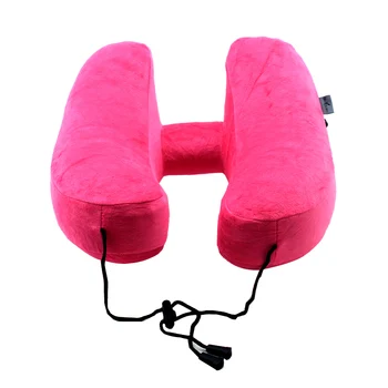 

2018 Newest Travelsky upgrade folding H-Shaped travel inflatable pillow neck support for sleeping comfort airplane travel pillow