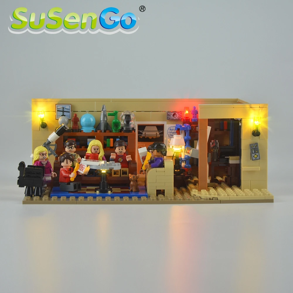 

SuSenGo LED Light Kit For TBBT Compatible With 21302 Building Block Bricks Light Toys 16024 Lighting Set (Not Include Model)