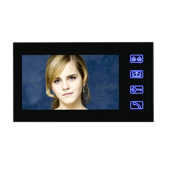 

YobangSecurity Video Intercom 7"Inch Video Door Phone Video Intercom Home Doorbell System 2-way Hands Free intercom one monitor