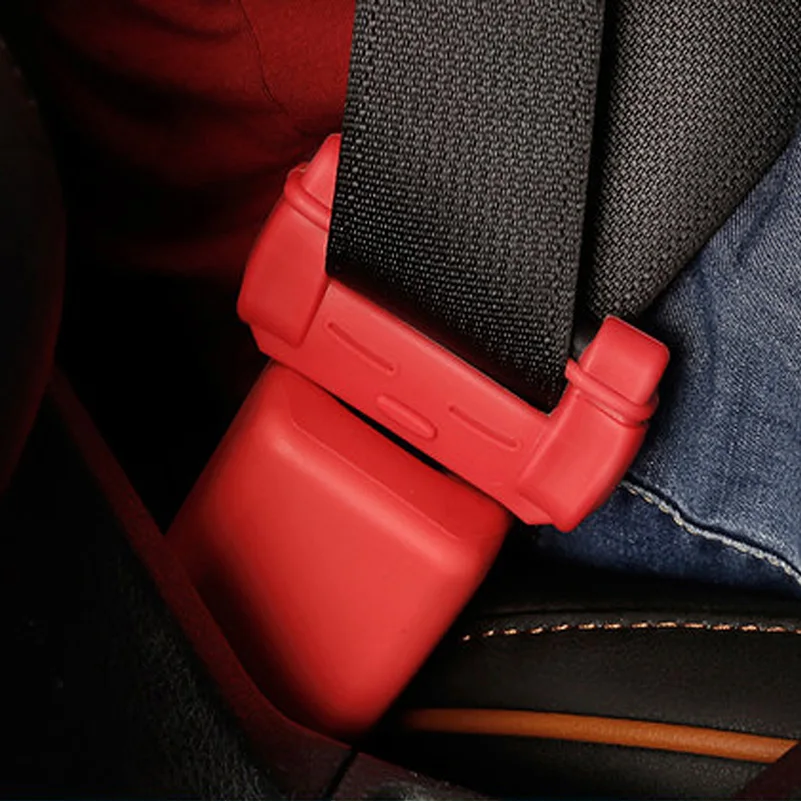 

2pcs Car Safety Belt Buckle Protective Cover Inner Decor for VW Passat B5 B6 B7 Golf 4 5 6 7 Jetta MK4 MK5 MK6 Polo CC Tiguan